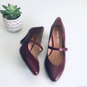 Chelsea Crew 'Gamma' Retro Inspired Mary Jane Red chelsea crew